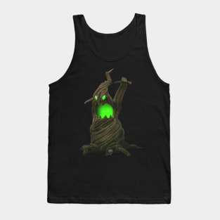 Scary tree halloween Tank Top